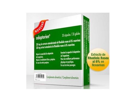 Lorien Adaptorien 30 cápsulas. Rhodiola Rosea 250mg Lorien Adaptorien 30 cápsulas. Rhodiola Rosea 250mg