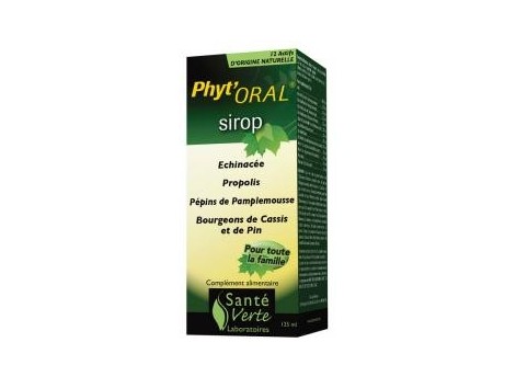 Sante Verte Phyt'oral Syrup 125ml Sante Verte Phyt'oral Syrup 125ml