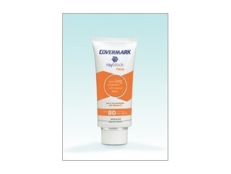 Covermark Protective Face Cream SPF80 Rayblock 50 ml Brown Covermark Protective Face Cream SPF80 Rayblock 50 ml Brown