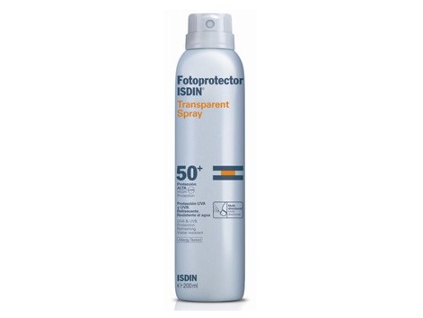 Isdin Transparent Body Sunscreen Spray SPF50 + 200ml Isdin Transparent Body Sunscreen Spray SPF50 + 200ml