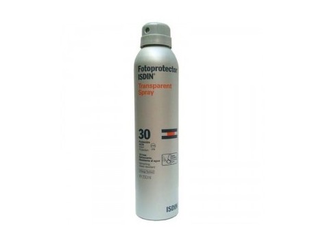 Isdin Transparent Body Sunscreen SPF30 Spray 200ml Isdin Transparent Body Sunscreen SPF30 Spray 200ml