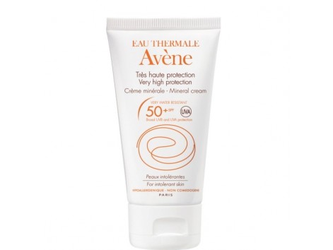 Avene Protection Mineral Face Cream SPF 50 For Tolerance Skin 50 Avene Protection Mineral Face Cream SPF 50 For Tolerance Skin 50