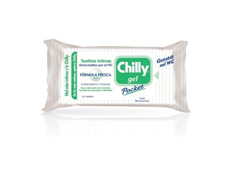 Chilly Gel hygiene wipes fresh formula 12 units Chilly Gel hygiene wipes fresh formula 12 units