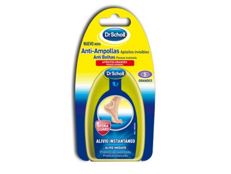 Dr Scholl Hydra-Guard Apósitos Anti-Ampollas Grandes Dr Scholl Hydra-Guard Apósitos Anti-Ampollas Grandes