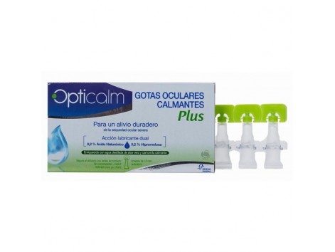 Opticalm soothing eye drops plus 10 monodosies Opticalm soothing eye drops plus 10 monodosies