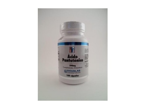 Douglas Ácido Pantoténico 500mg 100 cápsulas Douglas Ácido Pantoténico 500mg 100 cápsulas