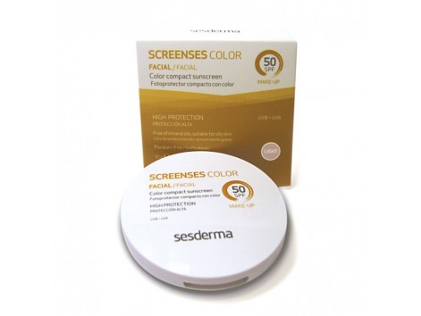 Sesderma ScreenSes compact makeup SPF 50 light Sesderma ScreenSes compact makeup SPF 50 light