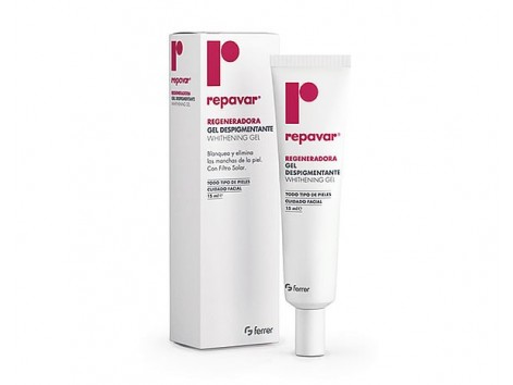 Repavar depigmentation Regenerating Gel 15 ml. Repavar depigmentation Regenerating Gel 15 ml.