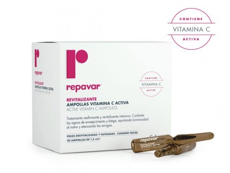 Active blisters Repavar Revitalizing Vitamin C 20 x 1.5 ml Active blisters Repavar Revitalizing Vitamin C 20 x 1.5 ml