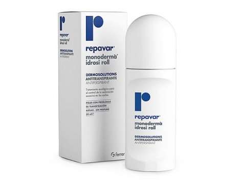 Antiperspirant roll Repavar Monodermà idrosi 50 ml. Antiperspirant roll Repavar Monodermà idrosi 50 ml.