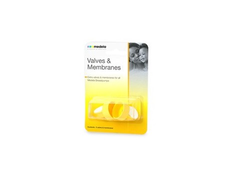Medela spare parts: Pack of 2 valves and 6 membranes Medela spare parts: Pack of 2 valves and 6 membranes