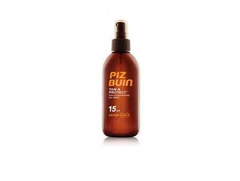 Piz Buin Tan & Protect Aceite en Spray FPS 15 150ml Piz Buin Tan & Protect Aceite en Spray FPS 15 150ml