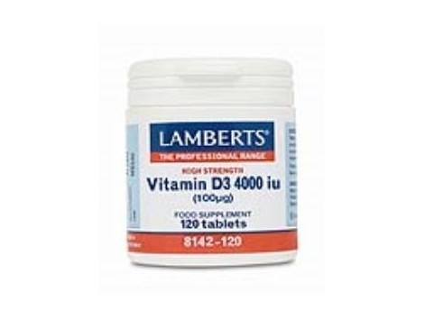 Lamberts Vitamin D3 120 capsules 4000UI Lamberts Vitamin D3 120 capsules 4000UI