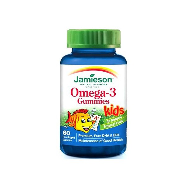 Jamieson Omega 3 children 60 candy gum FARMACIA INTERNACIONAL