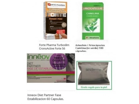 Inneov Camilina Turboslim Cronoative + Regalo Farmacia Internacional Inneov Camilina Turboslim Cronoative + Regalo Farmacia Internacional