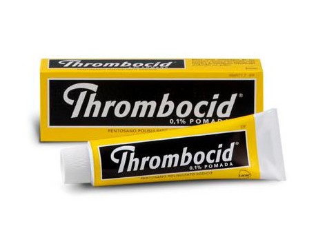 Thrombocid ointment 1 mg / g pipe 30 grams Thrombocid ointment 1 mg / g pipe 30 grams