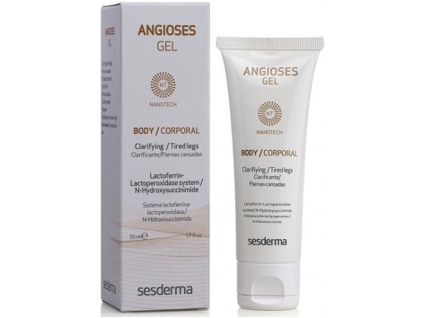 Angioses Sesderma body gel for tired legs 50ml. Angioses Sesderma body gel for tired legs 50ml.