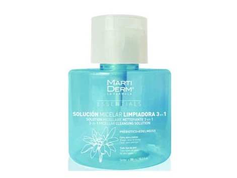 MartiDerm Essentials Solución Micelar Limpiadora 3 en 1 300ml. MartiDerm Essentials Solución Micelar Limpiadora 3 en 1 300ml.