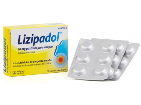 Lizipadol 20 mg 18 lozenges Lizipadol 20 mg 18 lozenges