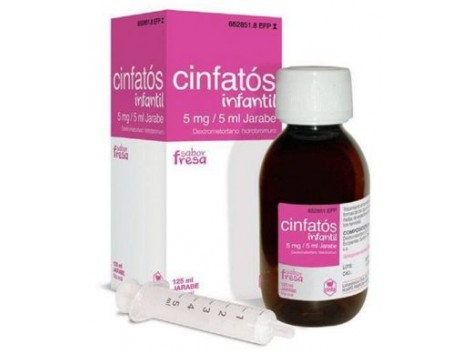 Cinfatós infantil 1 mg / ml oral solution 125ml. Cinfatós infantil 1 mg / ml oral solution 125ml.