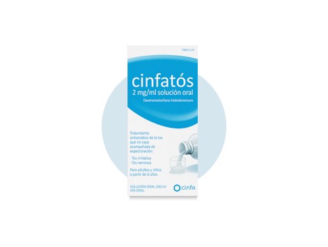 Cinfatós 2 mg / ml oral solution 200ml. Cinfatós 2 mg / ml oral solution 200ml.