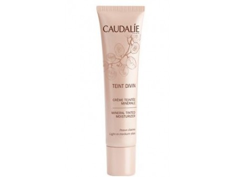 Caudalie Teint Divin Mineral Tinted Moisturizer Light to medium Caudalie Teint Divin Mineral Tinted Moisturizer Light to medium