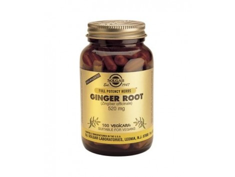 Solgar Ginger Root. Maximum Power 520mg. 100 capsules Solgar Ginger Root. Maximum Power 520mg. 100 capsules