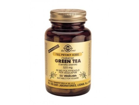 Solgar Green Tea Chinese High Power. 50 capsules Solgar Green Tea Chinese High Power. 50 capsules
