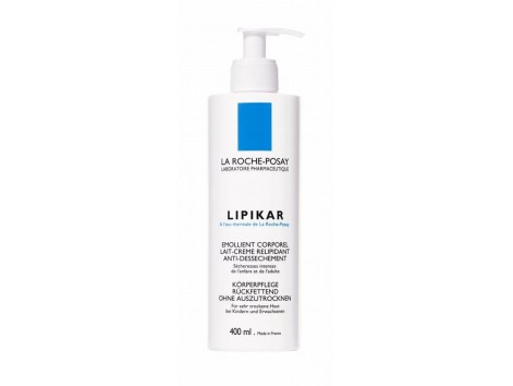 Lipikar Emollient 400ml. La Roche Posay - FARMACIA INTERNACIONAL