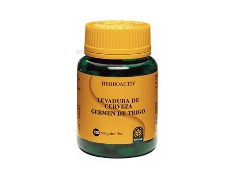 Brewer's yeast and wheat germ 120 tablets. Herbora Brewer's yeast and wheat germ 120 tablets. Herbora