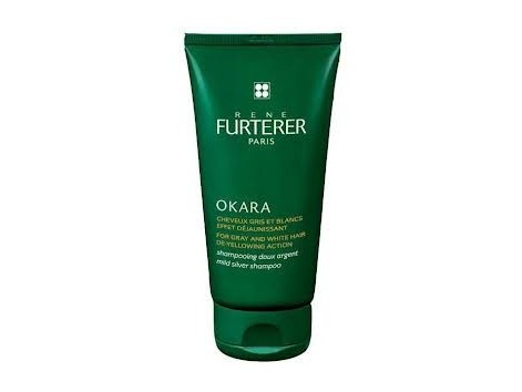 Rene Furterer Okara Mild shampoo silver. Gray and white hair 200 Rene Furterer Okara Mild shampoo silver. Gray and white hair 200