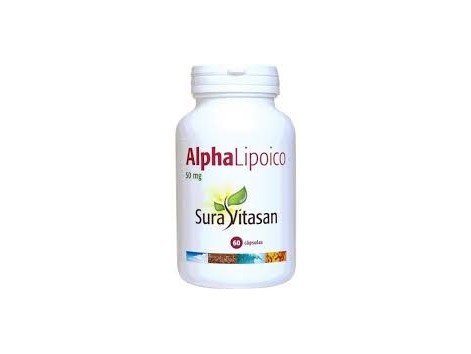 Sura Vitasan Alpha Lipoico 50mg. 60 capsules Sura Vitasan Alpha Lipoico 50mg. 60 capsules