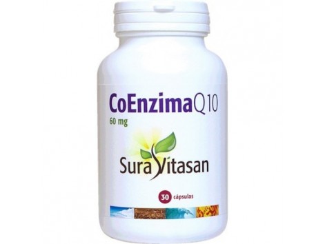 Sura Vitasan Co-Enzime Q10 60mg. 30 capsules Sura Vitasan Co-Enzime Q10 60mg. 30 capsules