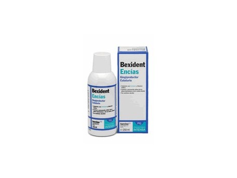 Bexident gums. 500ml mouthwash with triclosan. Bexident gums. 500ml mouthwash with triclosan.