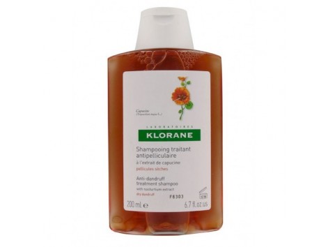 Klorane dry shampoo dandruff nasturtium 200ml Klorane dry shampoo dandruff nasturtium 200ml