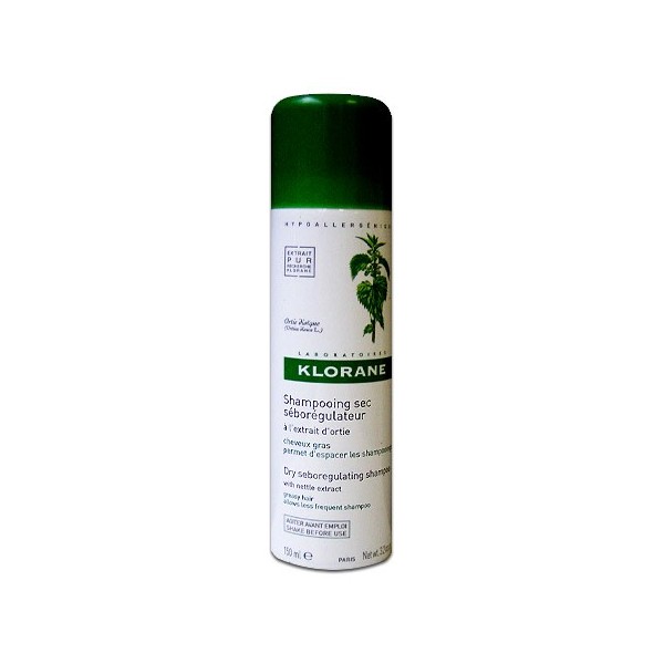 Klorane Dry Shampoo For Oily Hair Nettle 150ml Farmacia