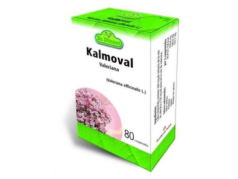 Kalmoval Sueño Valeriana 80 comprimidos. Dr Dunner. Kalmoval Sueño Valeriana 80 comprimidos. Dr Dunner.