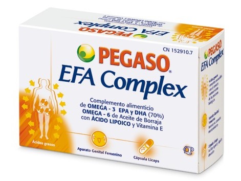 Pegaso Efa Complex 40 capsulas. Pegaso Efa Complex 40 capsulas.