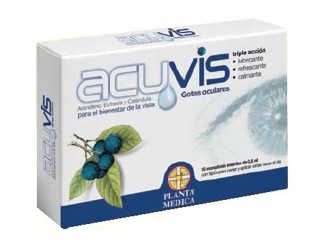 Planta Medica Acuvis 10 single-dose eye drops. Planta Medica Acuvis 10 single-dose eye drops.