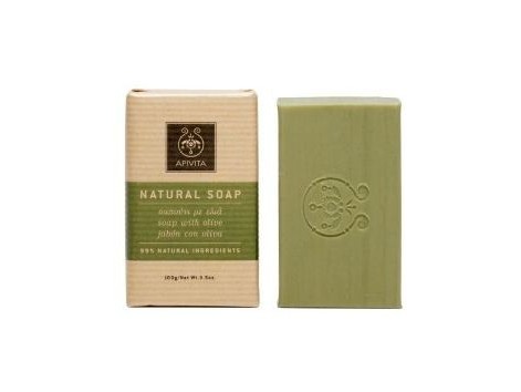 Apivita Natural Soap Olive Oil Geranium honey and 100 grams. Apivita Natural Soap Olive Oil Geranium honey and 100 grams.