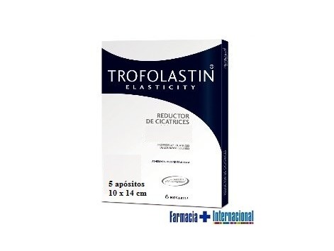 TROFOLASTIN Reducer 10x14cm hypertrophic and keloid scars. TROFOLASTIN Reducer 10x14cm hypertrophic and keloid scars.
