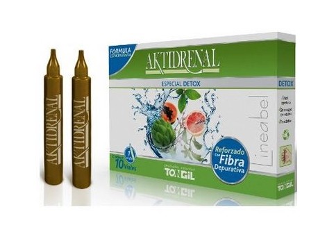 Aktidrenal Especial Detox fibra depurativa 10 viales. Aktidrenal Especial Detox fibra depurativa 10 viales.