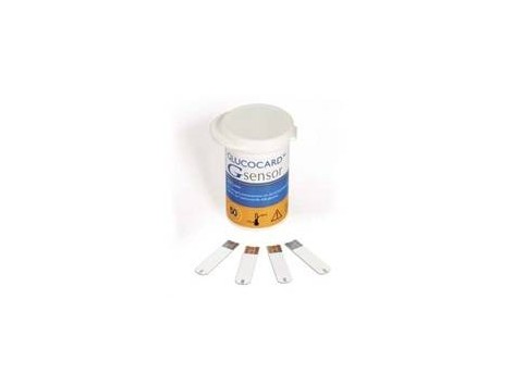 Tiras Glucocard G sensor 50 unid. Menarini Tiras Glucocard G sensor 50 unid. Menarini