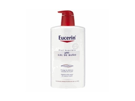 Eucerin Piel Sensible ph5 Gel de Baño 1000 ml. Eucerin Piel Sensible ph5 Gel de Baño 1000 ml.