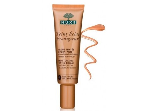 Nuxe Teint Eclat Prodigieux Tinted Moisturing 02 Golden Raidance Nuxe Teint Eclat Prodigieux Tinted Moisturing 02 Golden Raidance