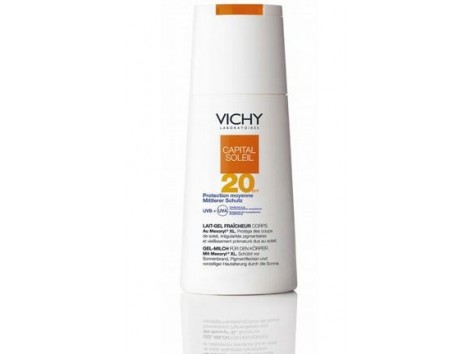 Vichy Capital Soleil Leche Gel SPF 20 Pieles ya bronceadas 150ml Vichy Capital Soleil Leche Gel SPF 20 Pieles ya bronceadas 150ml