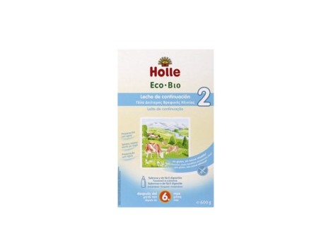 Holle leche de continuación 2 eco 600g