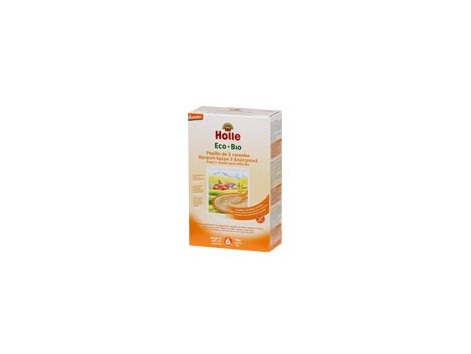 Holle Papillas de 3 Cereales Integrales Ecológicos 250g