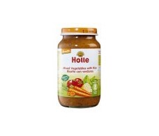 Holle potitos junior de arroz con verduras 220g