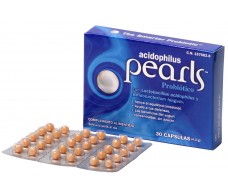 Pearls Probiotico Acidophilus 30 capsulas.